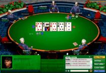 Pacific Poker Dealer Table
